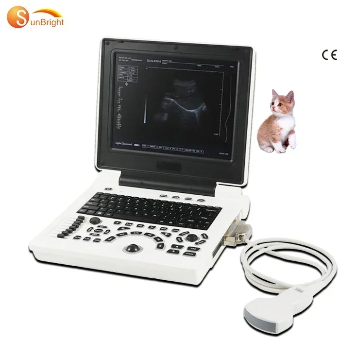 Farm Scan Veterinary Portable sheep/goat/Pig Pregnancy 2D Ultrasound machine SUN 806H