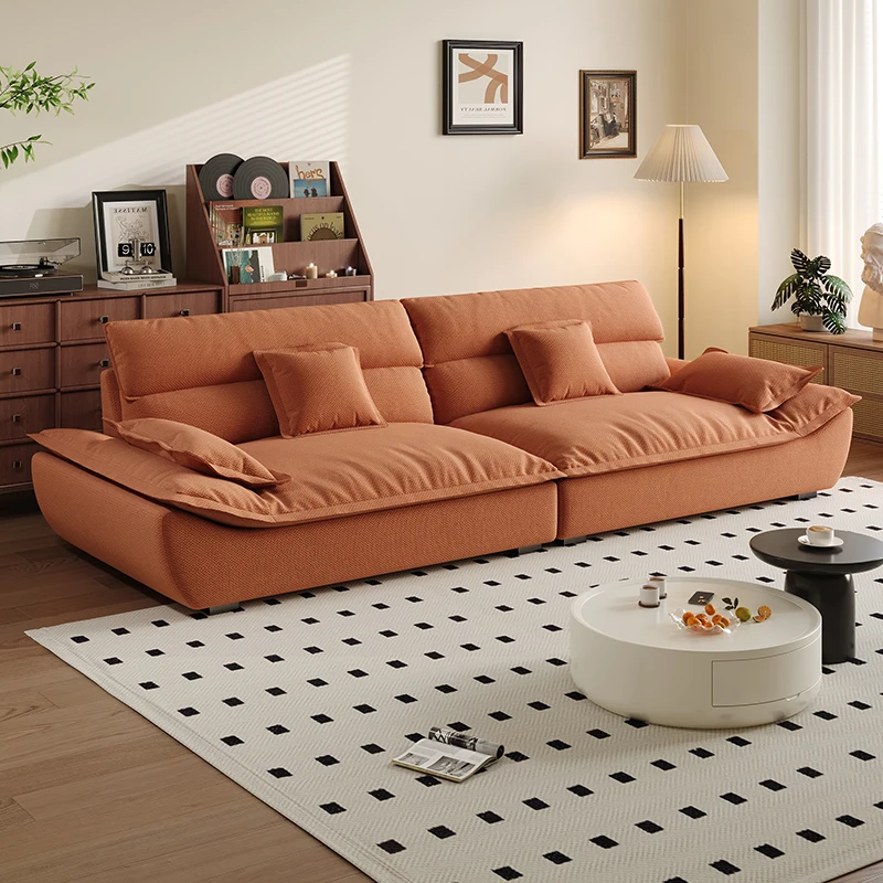 أرائك غرفة المعيشة الجلدية الحديثة مصممة رخيصة بدون عظم أرائك غرفة المعيشة المقطعية واحدة لطيف Woonkamerbanken أثاث المنزل