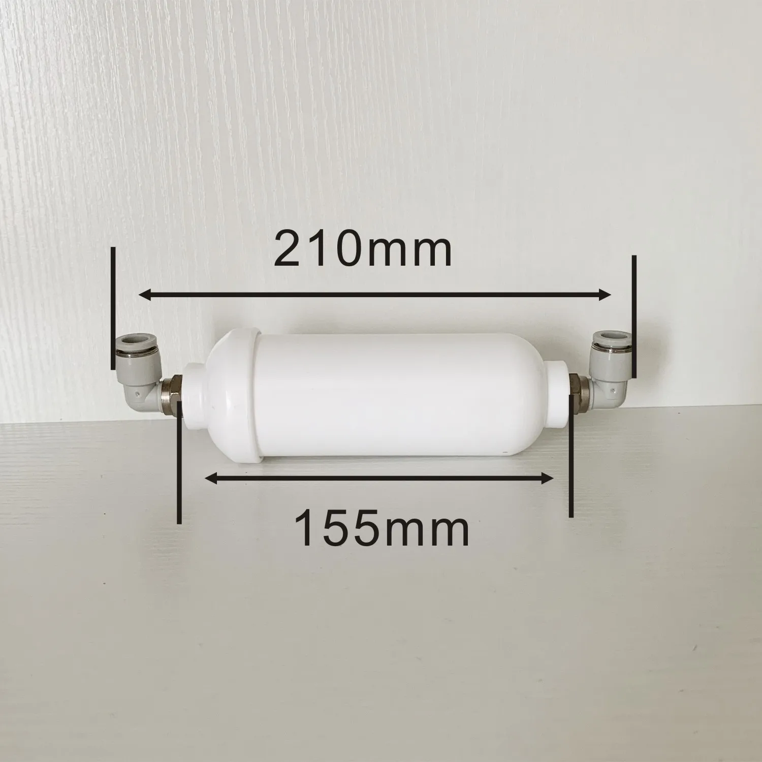 Inline Water Filter for diode semiconductor lasers machine, with connectors OD 10mm, pack of 2