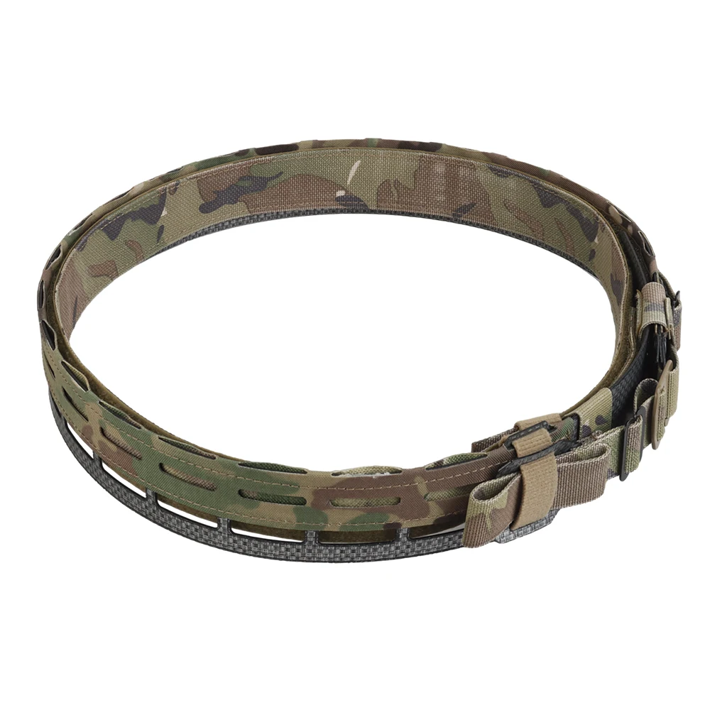 Tactische Riem Militar Outdoor Combat Jagen Airsoft 1.8 Inch Lichtgewicht Dual Quick Release Gespen 2 In 1 Heren Heupgordels