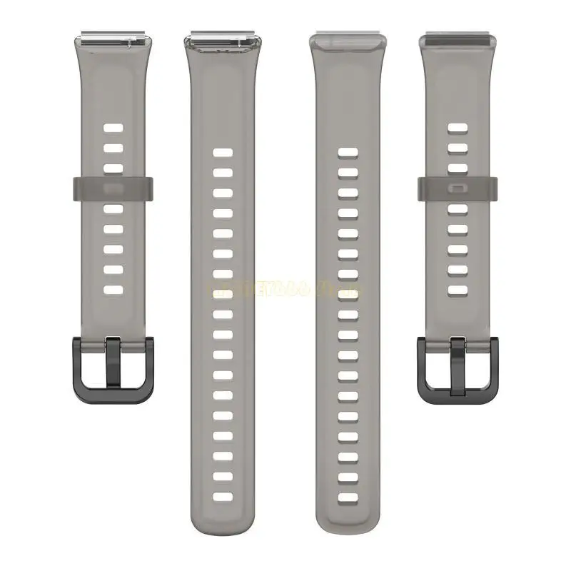 F62C 조절 가능한 실리콘 밴드 스트랩 브레이슬릿 땀 방지 손목 대역 7