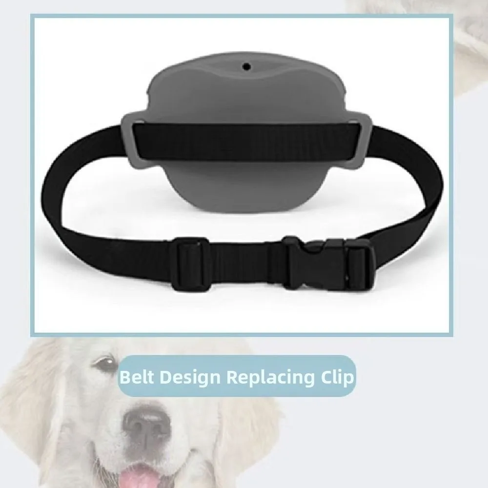 

Portable Dog Treat Bag Adjustable Magnetic Closure Pet Outdoor Feeder Bag Hands-Free Waterproof Dog Training Waist Bag