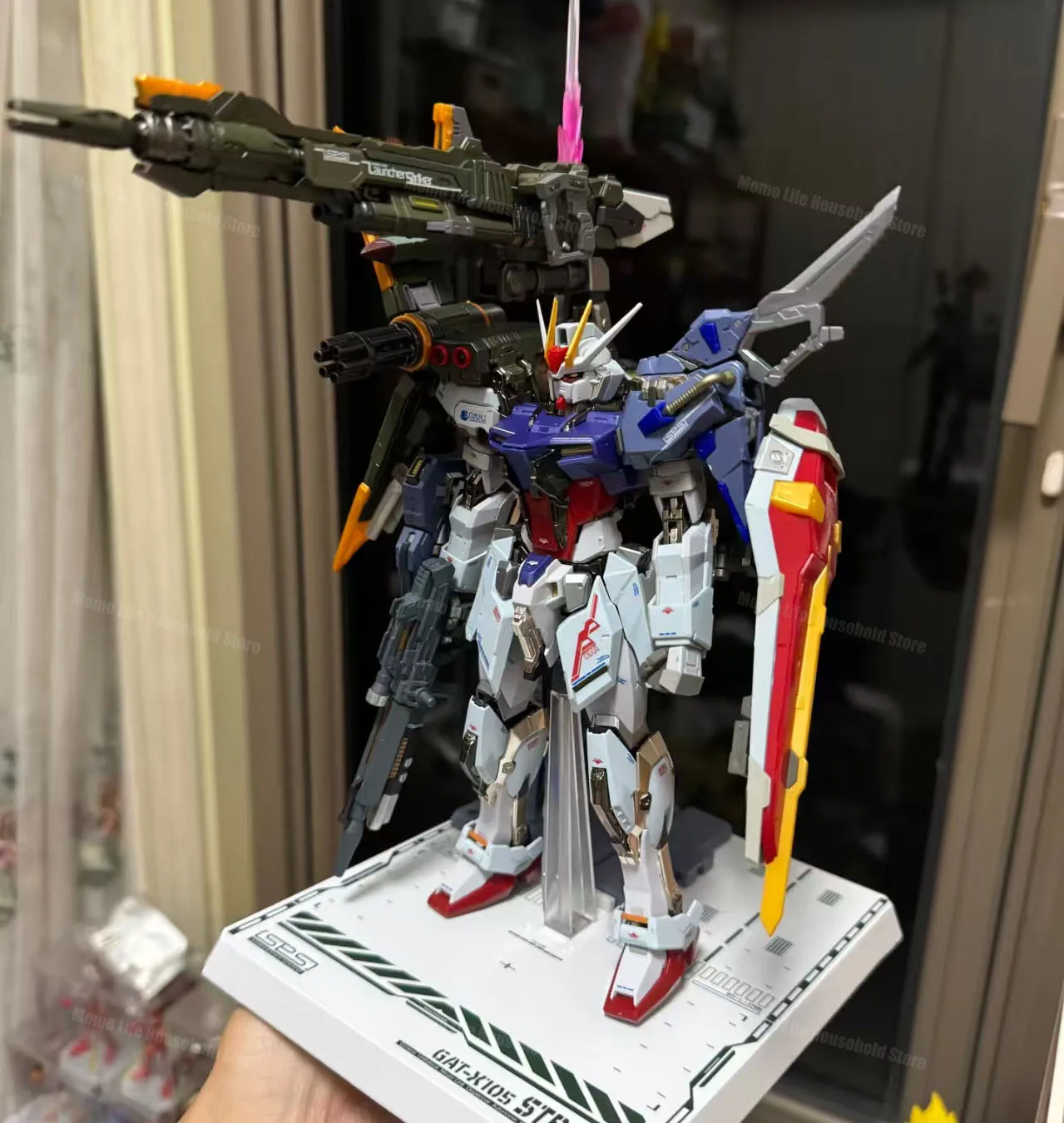 DABAN 8829 MG 1/100 MB GAT-X105 Strike GAT-X105 AQM/E-X02 AQM/E-X03 Zestawy Modelarskie do Składania Figurki Akcji Robot Plastikowe Modele Zabawki