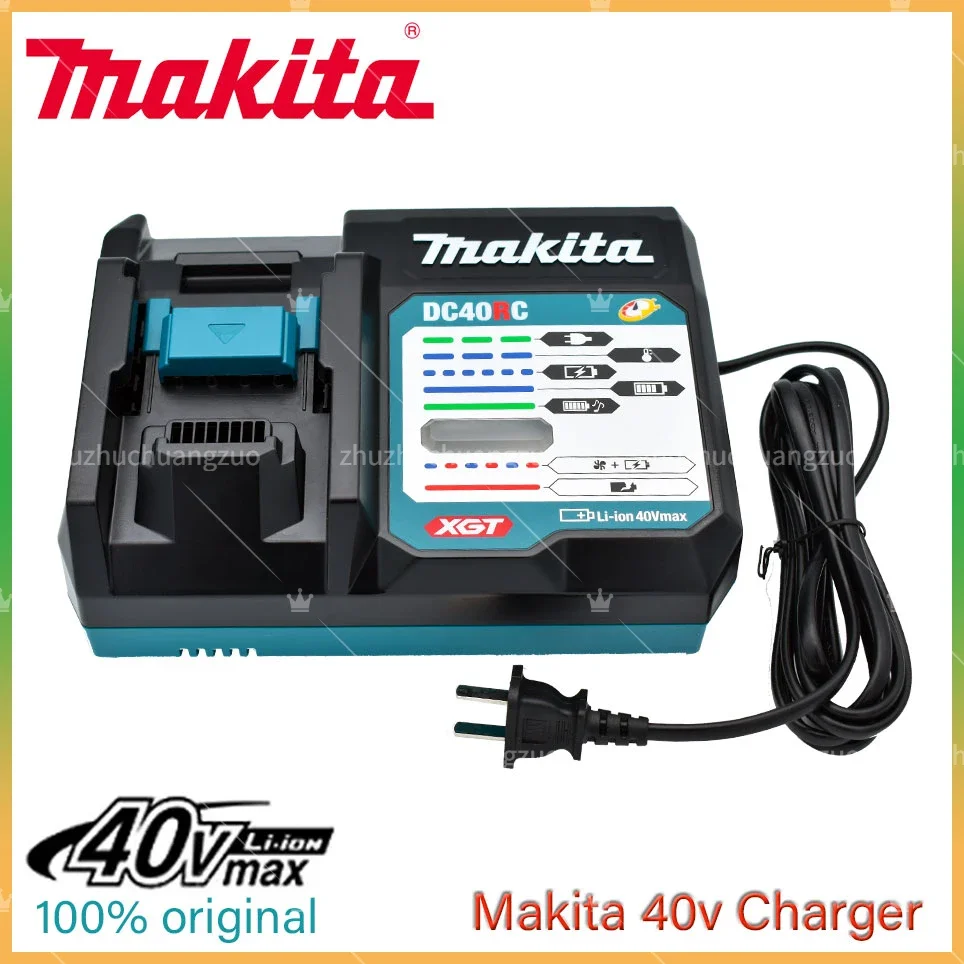 Makita Original Charger DC40RC 40Vmax XGT Fast Charger Input Voltage 220V