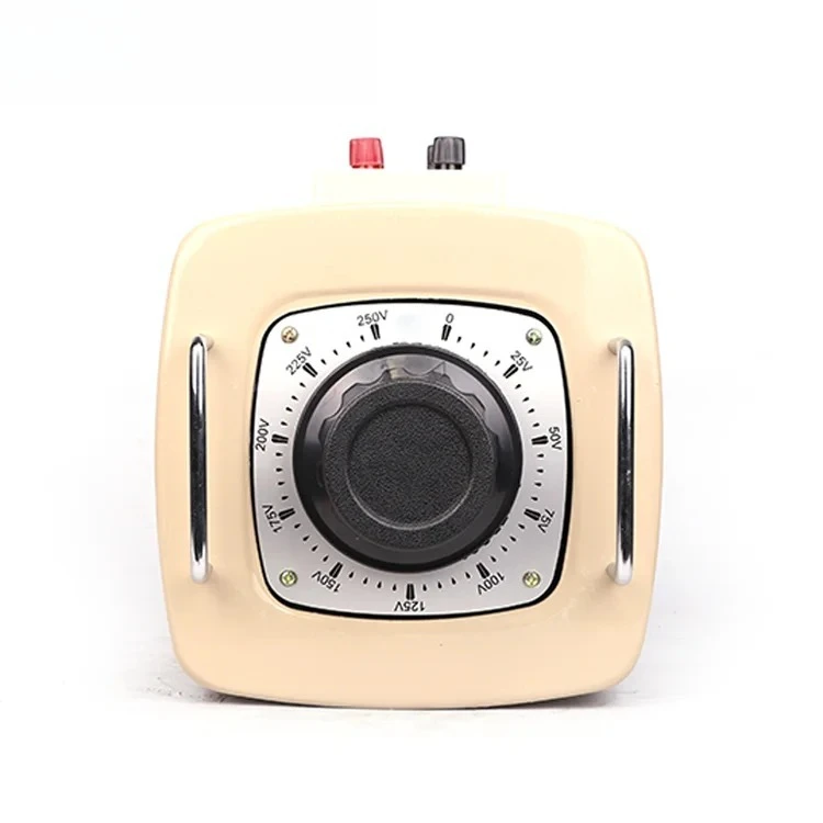 TDGC2 Series 5KVA Single Phase AC Contact Voltage Regulator Variac Autotransformer Industrial Voltage Adjusting Equipment