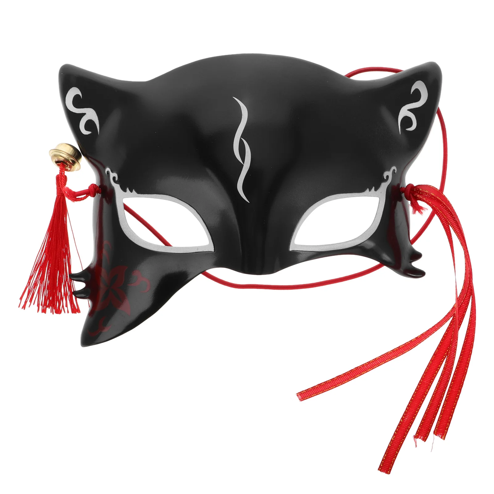 

Хэллоуин Косплей Головные уборы Половина лица Маска лисы Девушка Маскарадные маски Универсальное использование Модный уникальный вид Регулируемая посадка