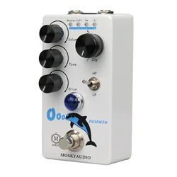MOSKY DOLPHIN Guitar Pedal High Gain Distortion Overdrive Electric Guitar Effects Bass Instrument Accessories
