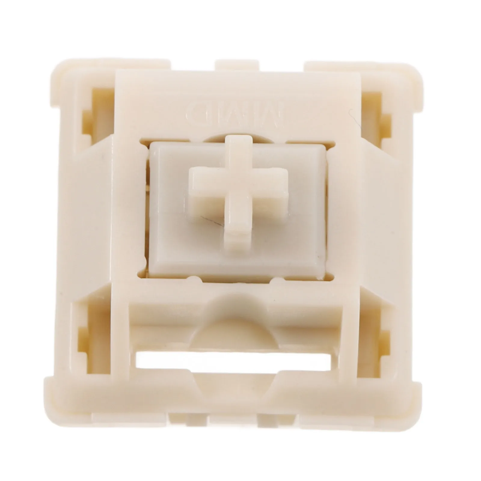 

Mechanical Keyboard Switches Pre Lubed Tactile Cream Switches Smooth Key Press Gaming Typing Milky Pro Keyboard Switch