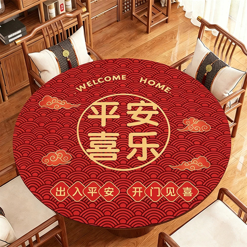 

Rubber Thickened Poker Tablecloth Sound-Absorbing Mahjong Table Mat Wear-Resistant Texas Hold'em Poker Mat for Entertainment