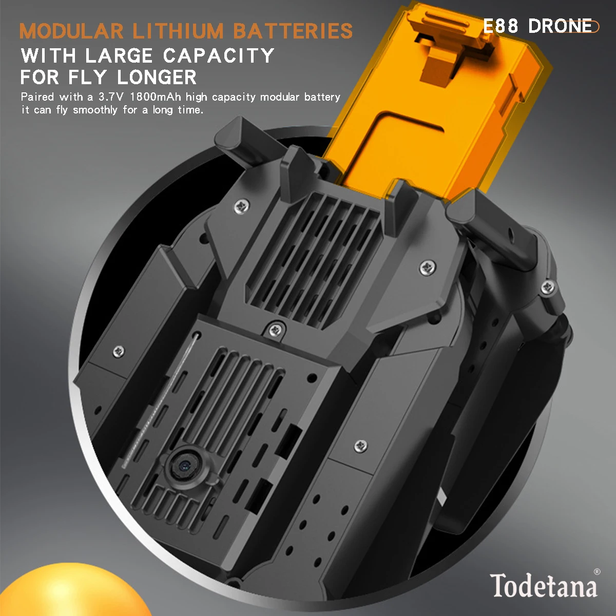 

Высокопроизводительный воздушный дрон с двойной камерой HD, устройством оптического потока, складным корпусом и пультом дистанционного управления 100 м для стабильного полета