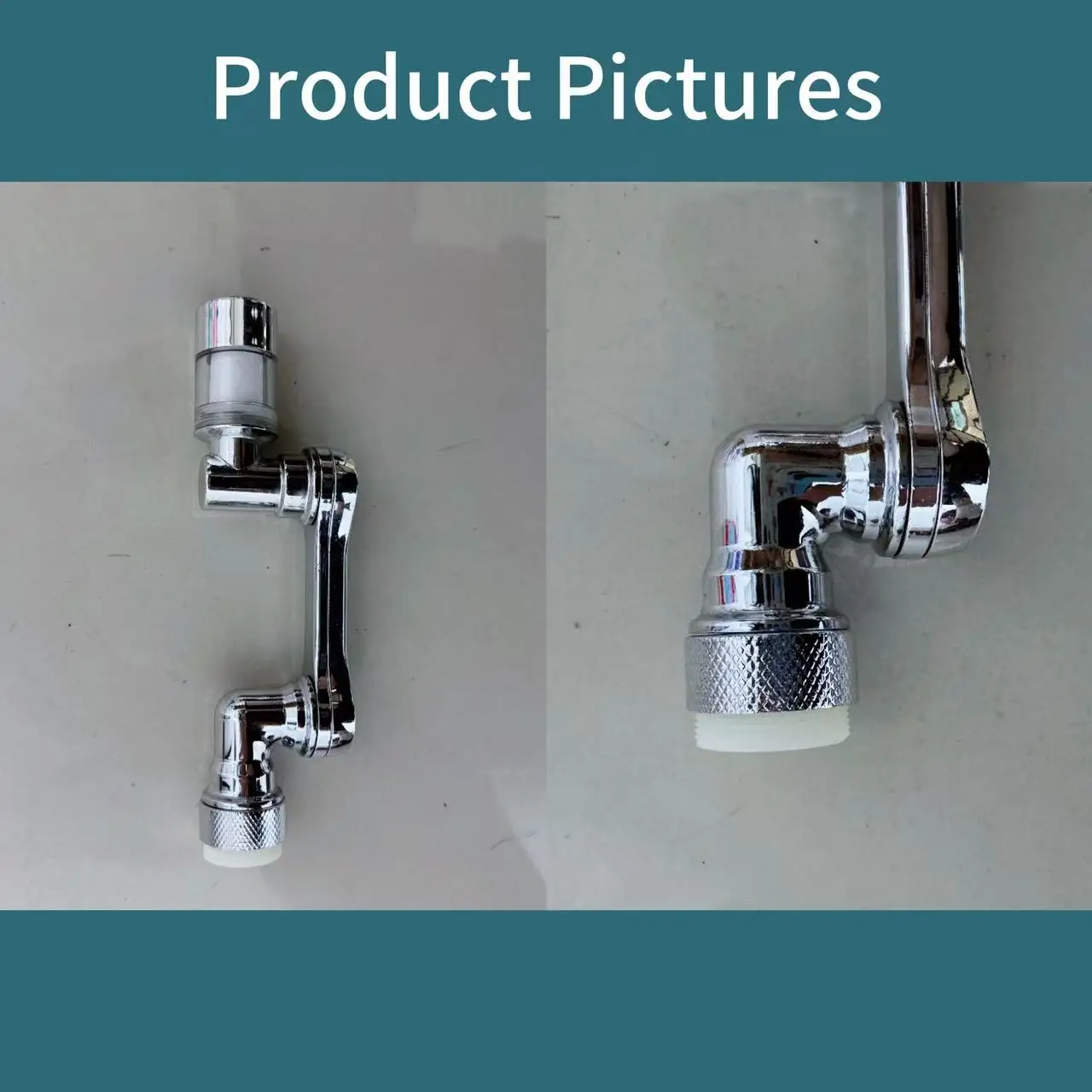 1080° Rotating Water Purification Filter Plastic Faucet Mechanical Arm Spray Head Kitchen Washbasin Extension Tap Aerator Univer image 6