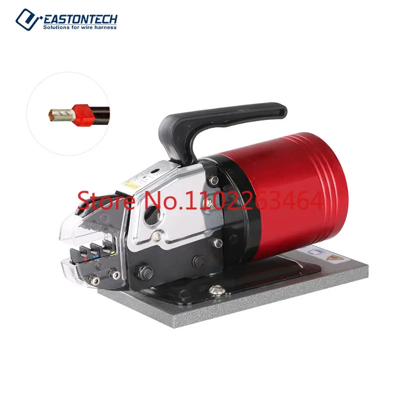 

FEK-5ND cable crimping machine mini bench pneumatic insulated ring terminal crimper