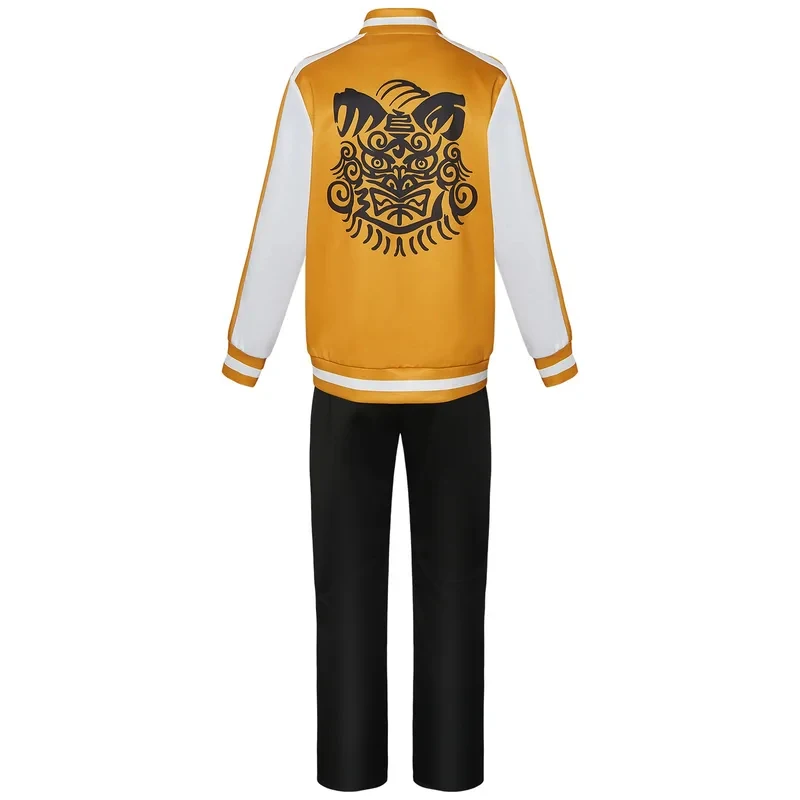 Anime Wind Breaker Choji Tomiyama Cosplay Jacket Embroidery Wigs Halloween Party Cosplay Costumes LOGO Sewing Outcoat - view 4