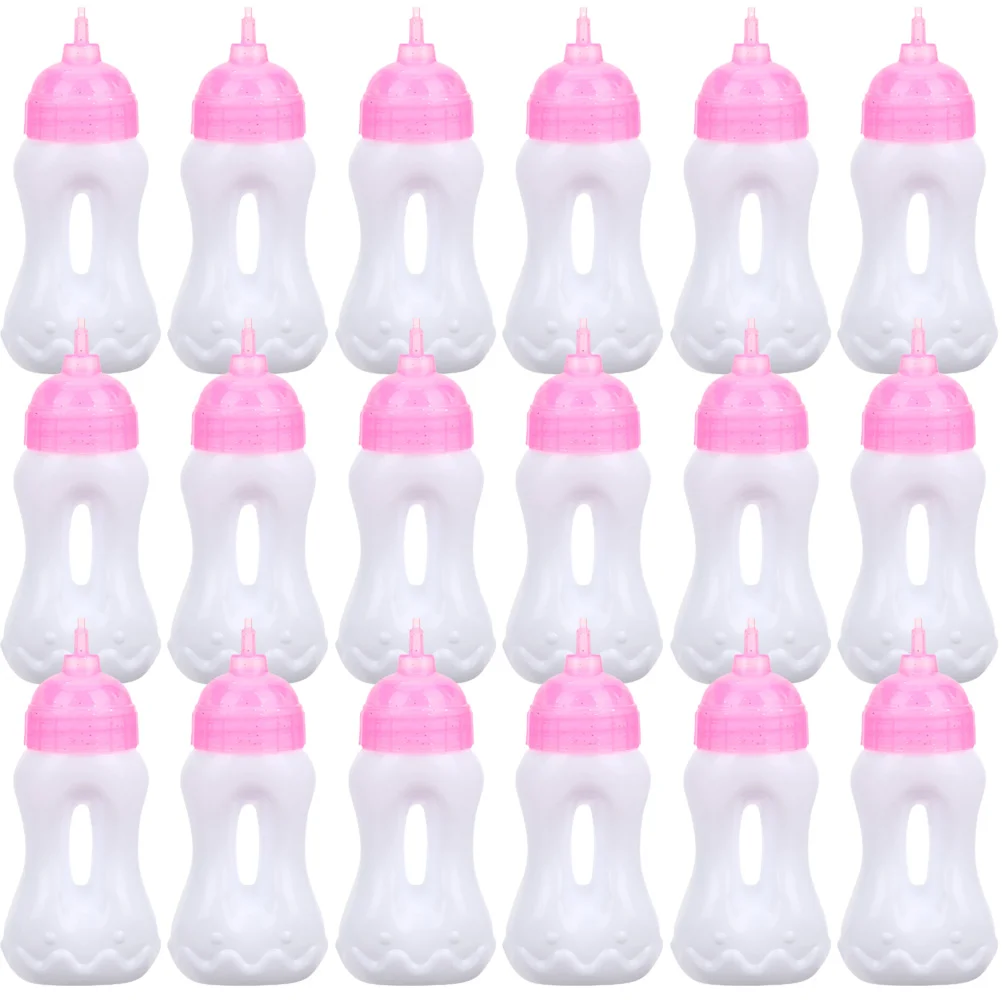 

20 Pcs Babies Dolls Feeding Bottle Miniature Baby Bottles Juice Gift Shower Party Favors Girls Toys