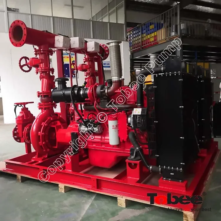 Large Flow Capacity Volute Casing Fire Fighting Centrifugal Water Pump with Driven for Hydrants, Sprinkler Systems