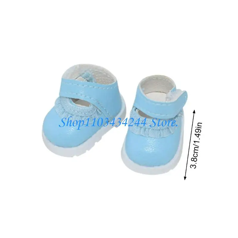  Collectible Doll Footwear Set Plush PU Realistic Design For Display Or Play Photo Props