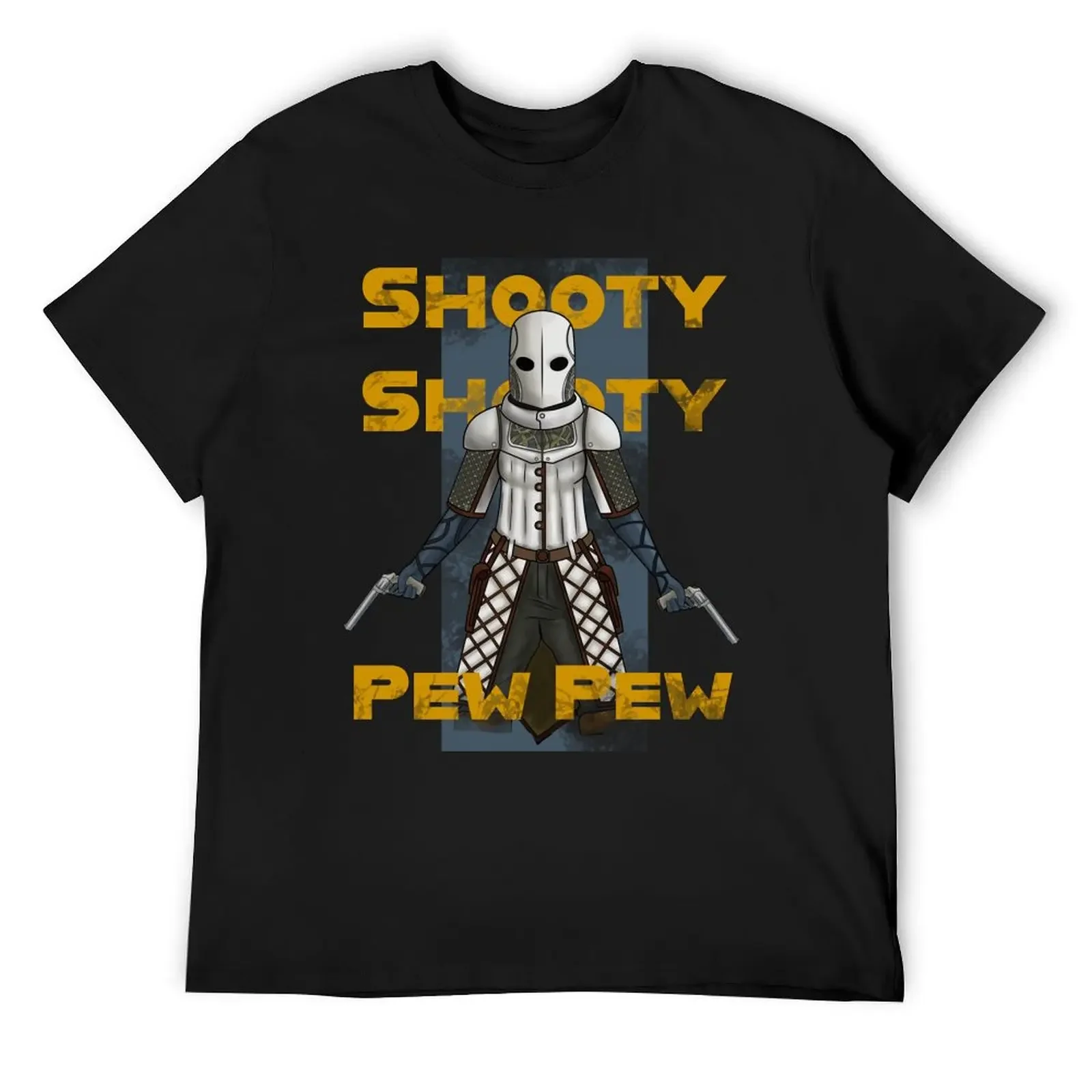 Shooty Shooty Pew Pew ! Light the Storyteller T-Shirt shirts graphic cotton graphic tees t shirt men