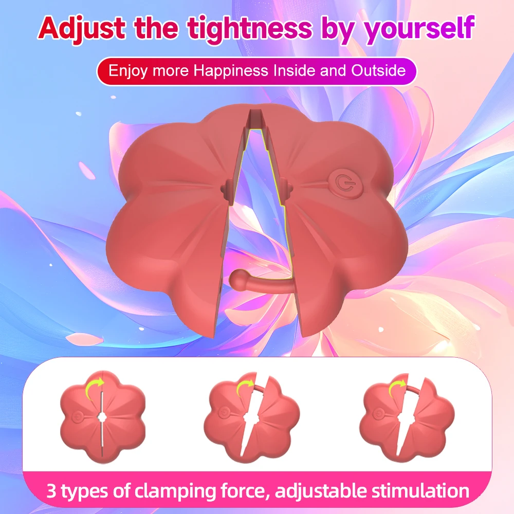 Wireless Control Nipple Clamps Vibrators Pleasure Toys Silicone Lightweight Invisible Breast Massager Sex Toy for Women Couples