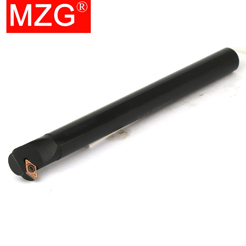 MZG 10mm 12mm 16mm S10K-SDWCR07 CNC Torna Arbor Vidalı Torna Kesici Çubuk Delik Işleme Sıkma Kilitli Dahili sıkıcı Aracı