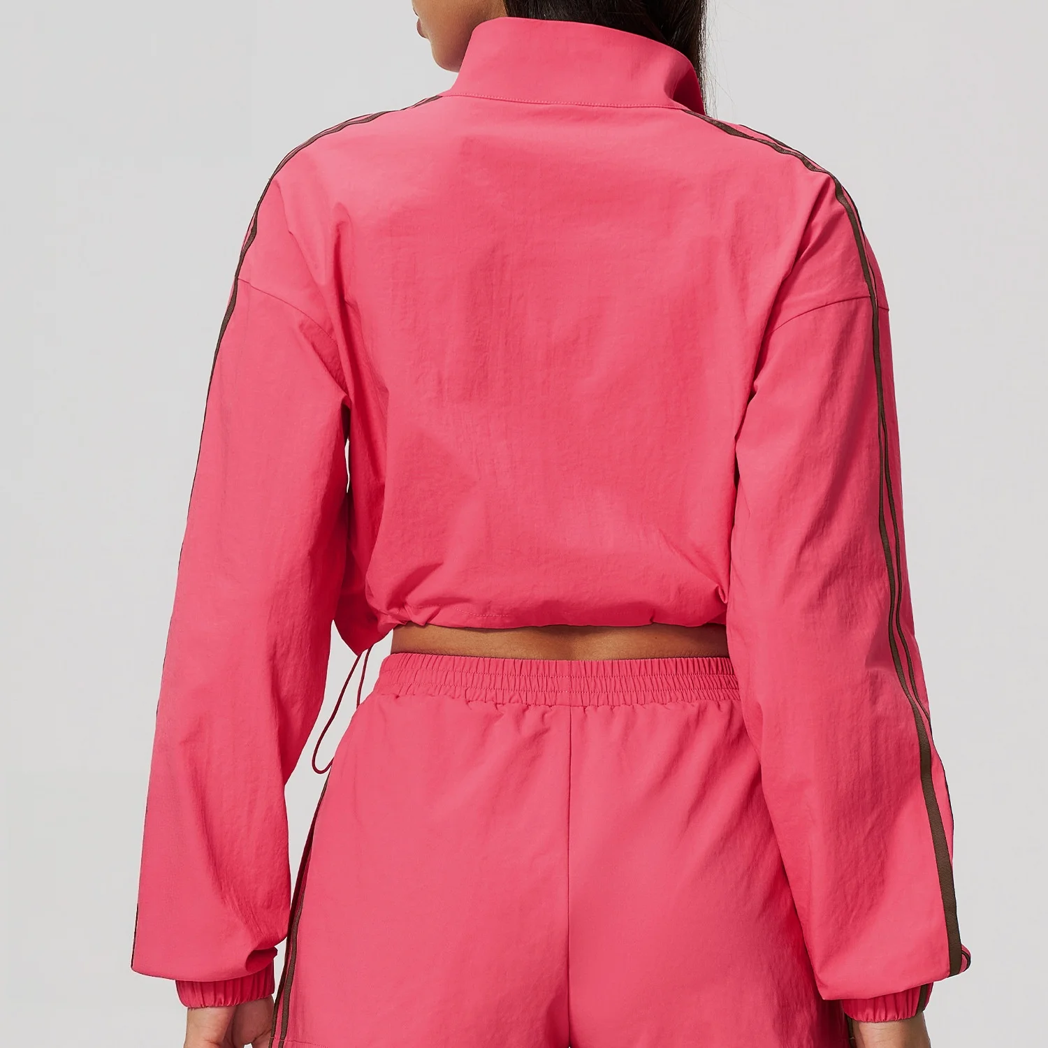 Zipper Yoga Jacket Women Fitness Sports Shirts Gym Workout Top Outdoor Running Cycling Coats Female Sports Long Sleeve Overcoat