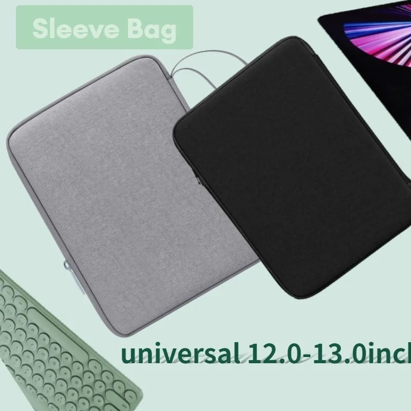 

For 12-13 Inch Waterproof Sleeve Bag For Samsung Galaxy Tab S9 FE Plus S9+ S8+S7+ S7FE 12.4 Multi Pockets Bag With Hand Strap