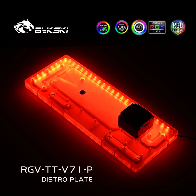 

Акриловая пластина BYKSKI RGV-TT-V71-P для блоков CPU/GPU ThermalTake/Tt V71 / Высокопрозрачный акрил