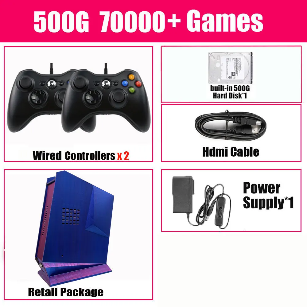 Support Video Games Win11 And Batocera G3 Pro Retro Game Box 99999