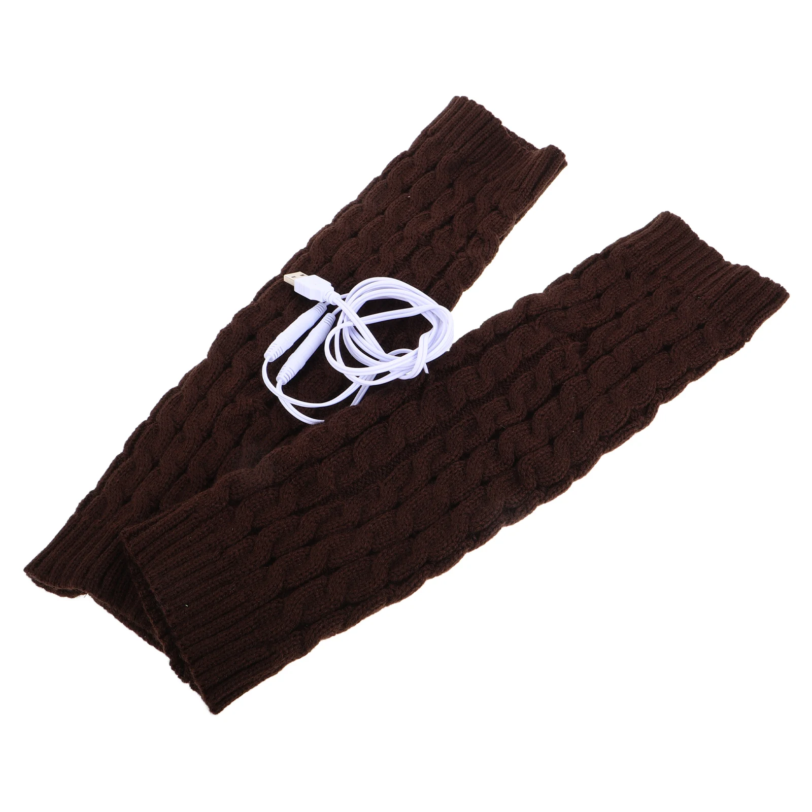 

Pattern Electric Heating Socks Men and Women Heater Yarn Figure Skating Leg Warmers