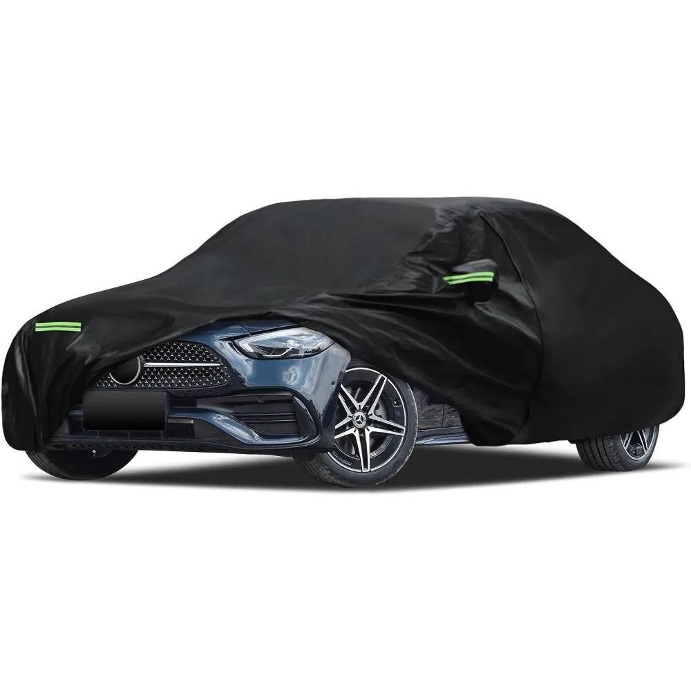 

Custom Fit Car Cover for 2008-2025 Mercedes C-Class Models, Waterproof with Zipper & Cotton Lining