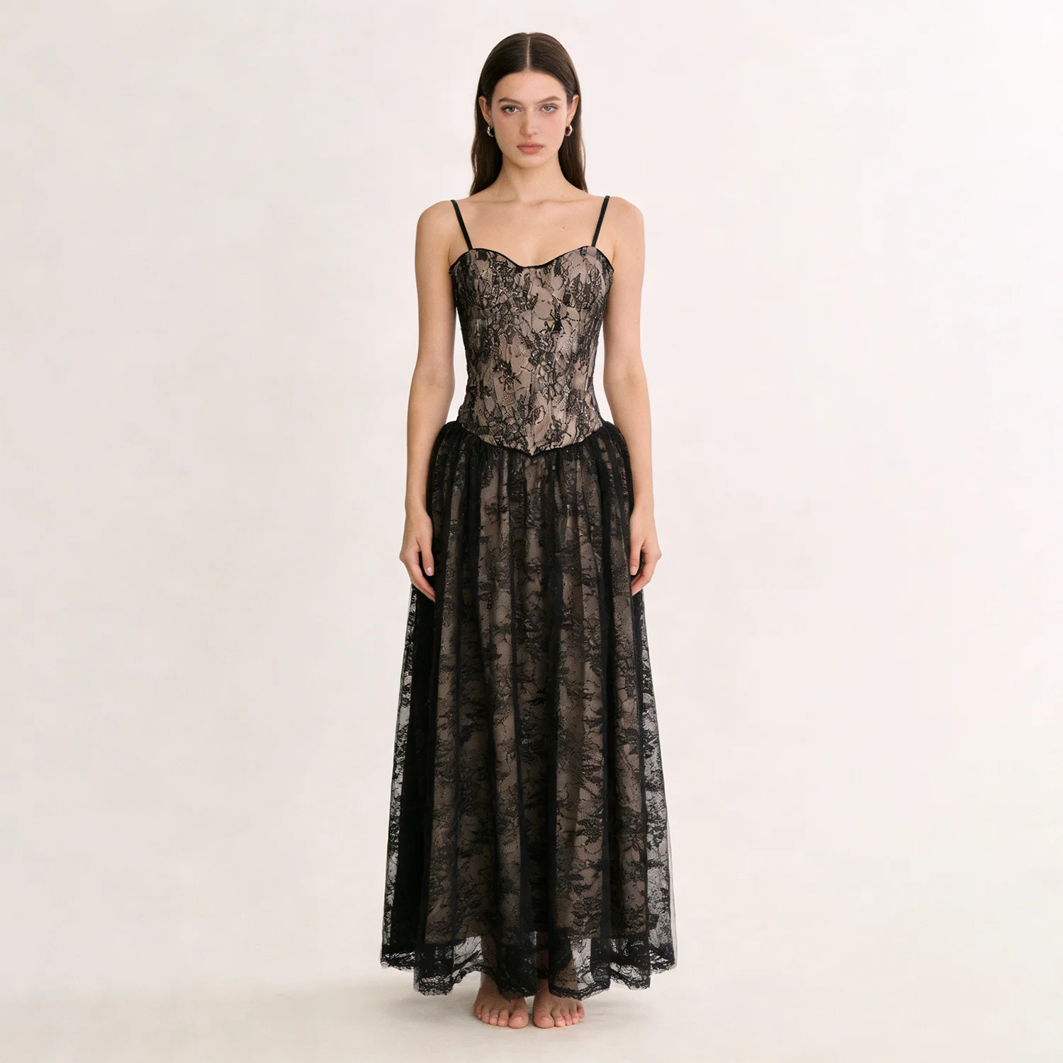 Women'S Fashion Nova Dresses - Женское платье-корсет NOVA на тонких бретелях,