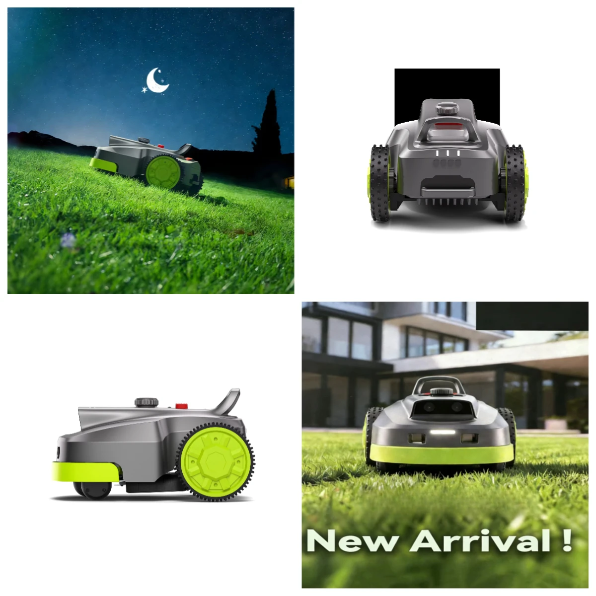 

Powerful Battery & Automatic Charging L1500 Robot Lawn Mower, Cordless Intelligent Obstacle Avoidance