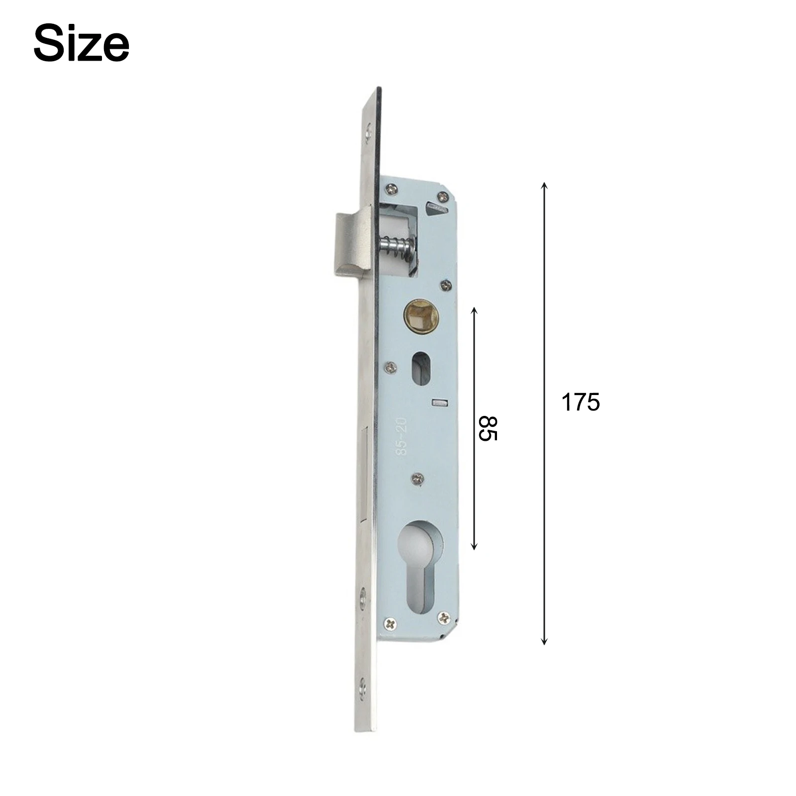 85 X 20 Mm Backset Garden Gate Lock U-shaped Lock Insert For Front Doors Mortice Lock For Front Doors Security Lock