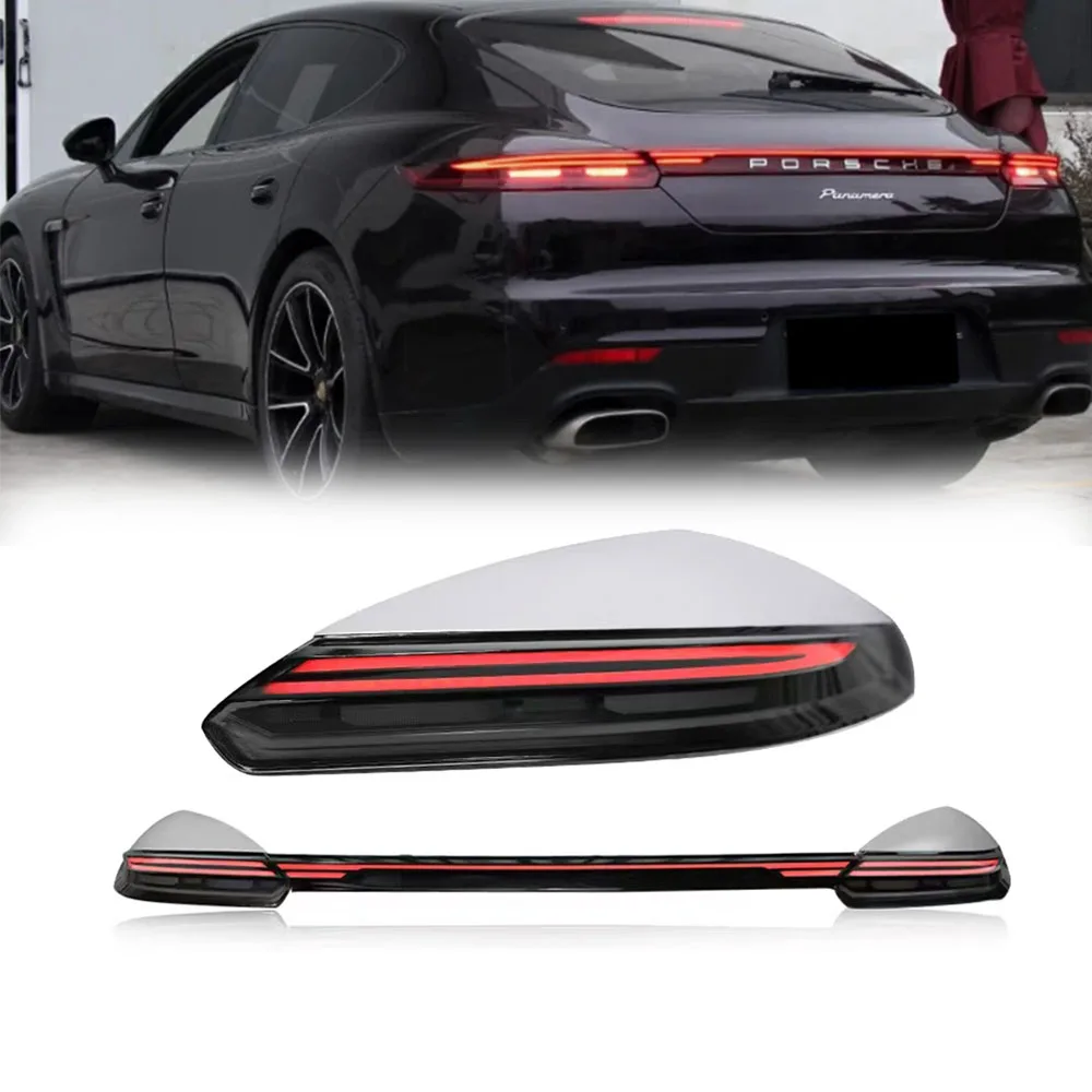 

Автомобильный задний фонарь для Porsche Panamera 970.1 970.2 Светодиодный задний фонарь 2014-2016 Задний противотуманный тормозной сигнал поворота Автомобильные аксессуары