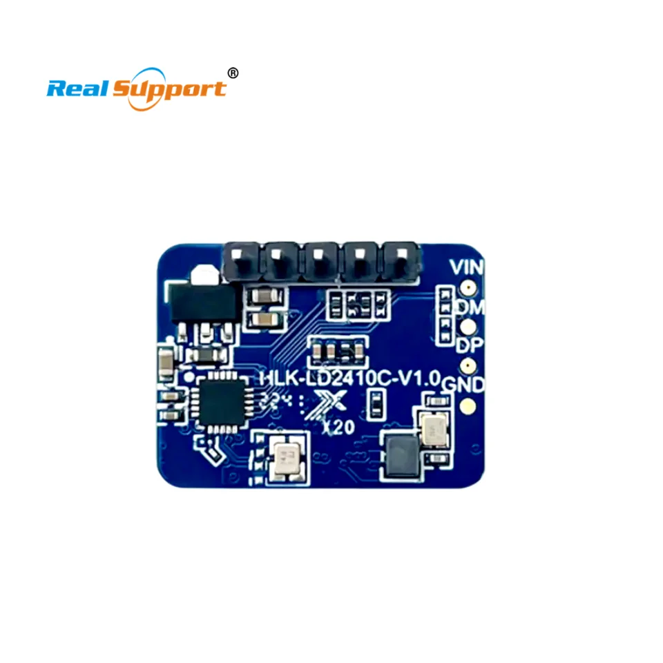 HLK-LD2410C LD2410C 24G mmWave FMCW Millimeter Wave 5M Human Presence Status Radar Sensor Motion Detection Module Hi-Link