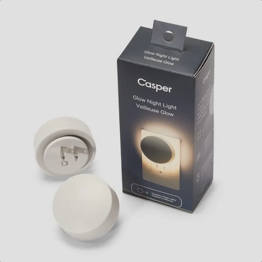 

Sleep Glow Night Light White Two Pack