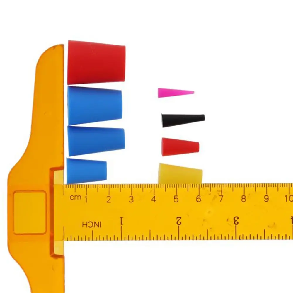 100 Stück konischer Schutzst ecker Sortiment Kit mehrfarbiger Hochtemperatur-Maskierung system Kit Stopper Stecker