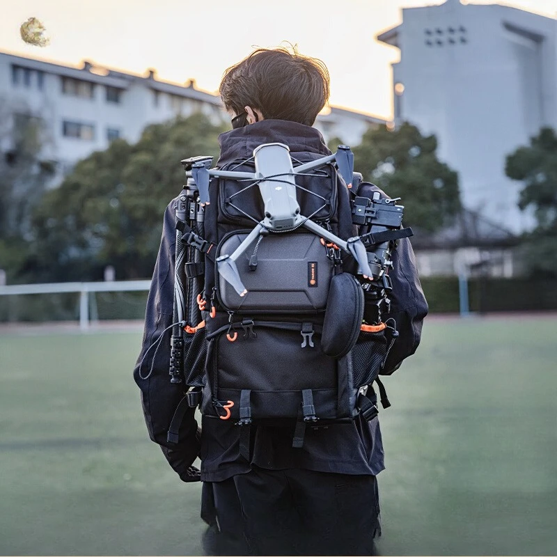 

Photography SLR Camera Bag - Outdoor Large Capacity Dual-Shoulder Backpack - Multi-functional Mountaineering Backpack - PB01