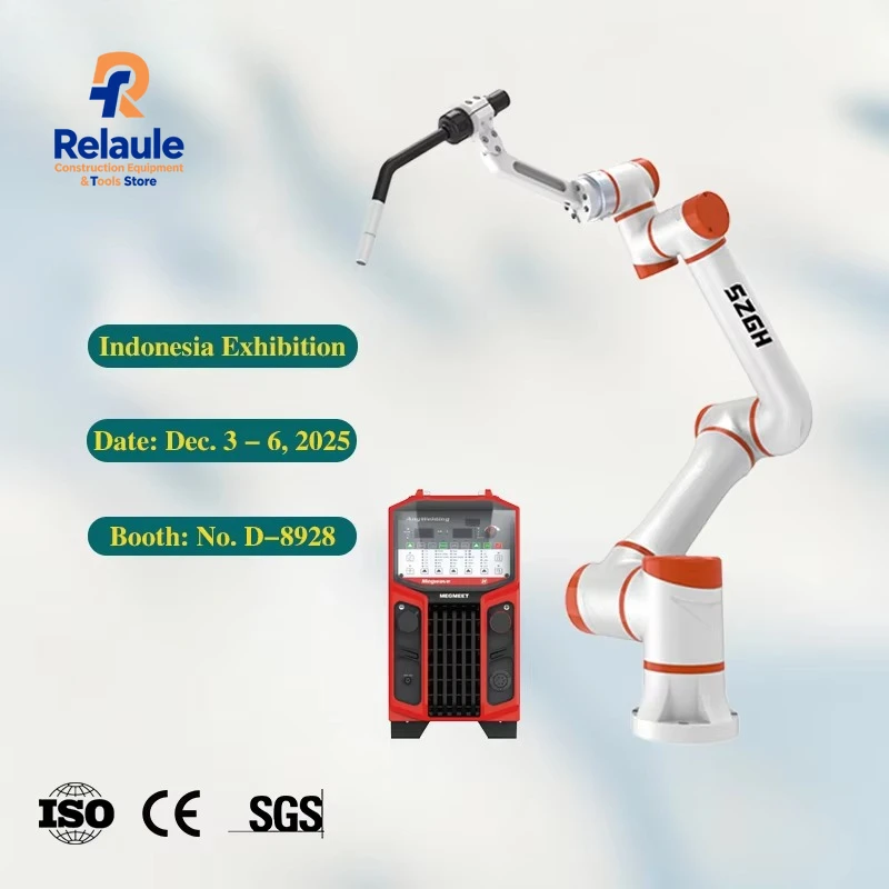 Flexible MIG 350 Welding with Collaborative Robots Easy Programming With 1077MM