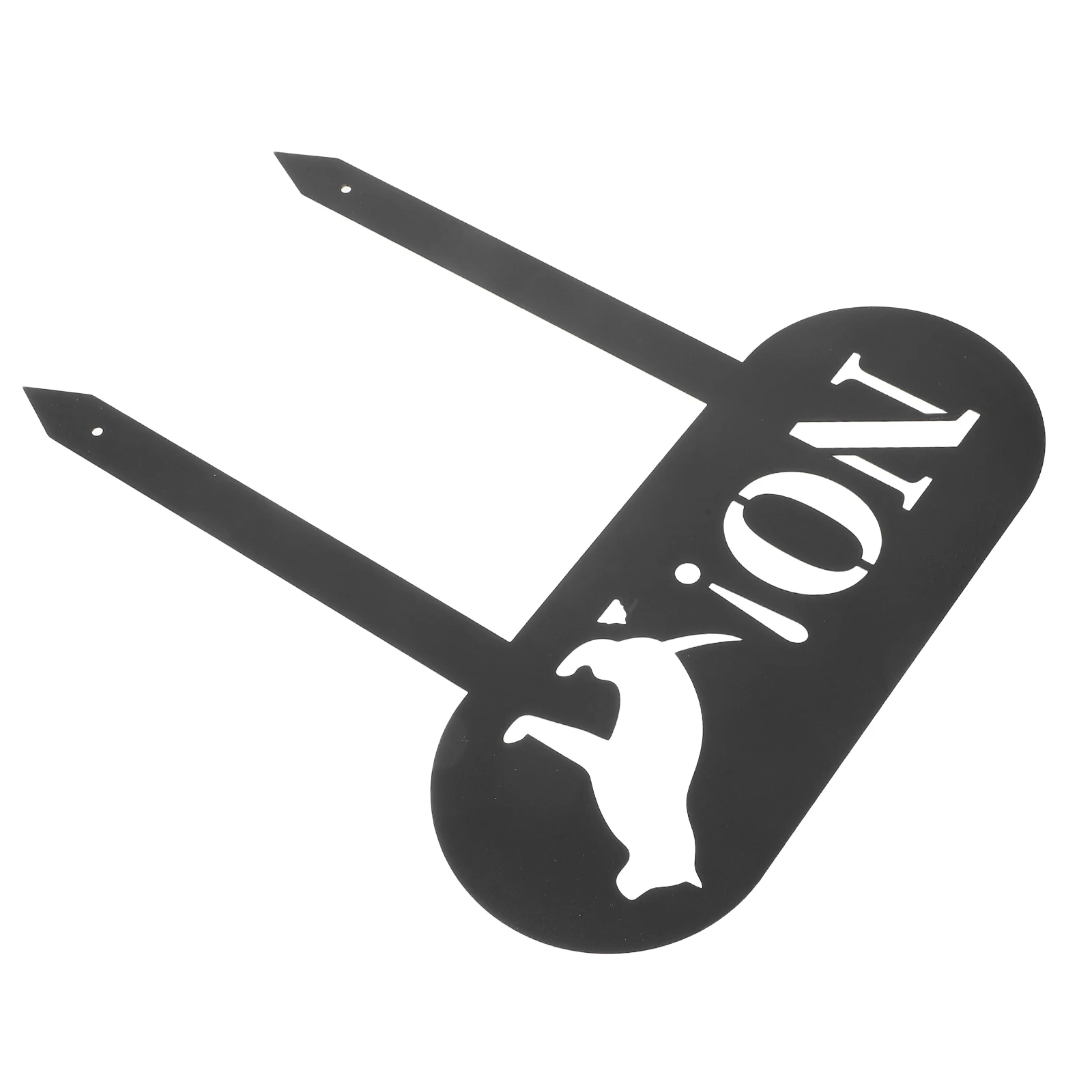 

No Dog Pooping Sign Metal Yard Stake Easy Installation Weatherproof Garden Lawn Pet Warning No Or Poop Dog Signs