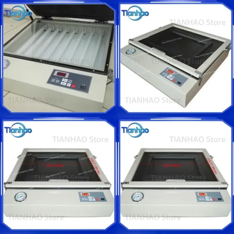 for 50x60cm Vacuum UV Exposure Unit High Precision Screen Printing Machine for Professional PCB Graphic Printing DIY Craft