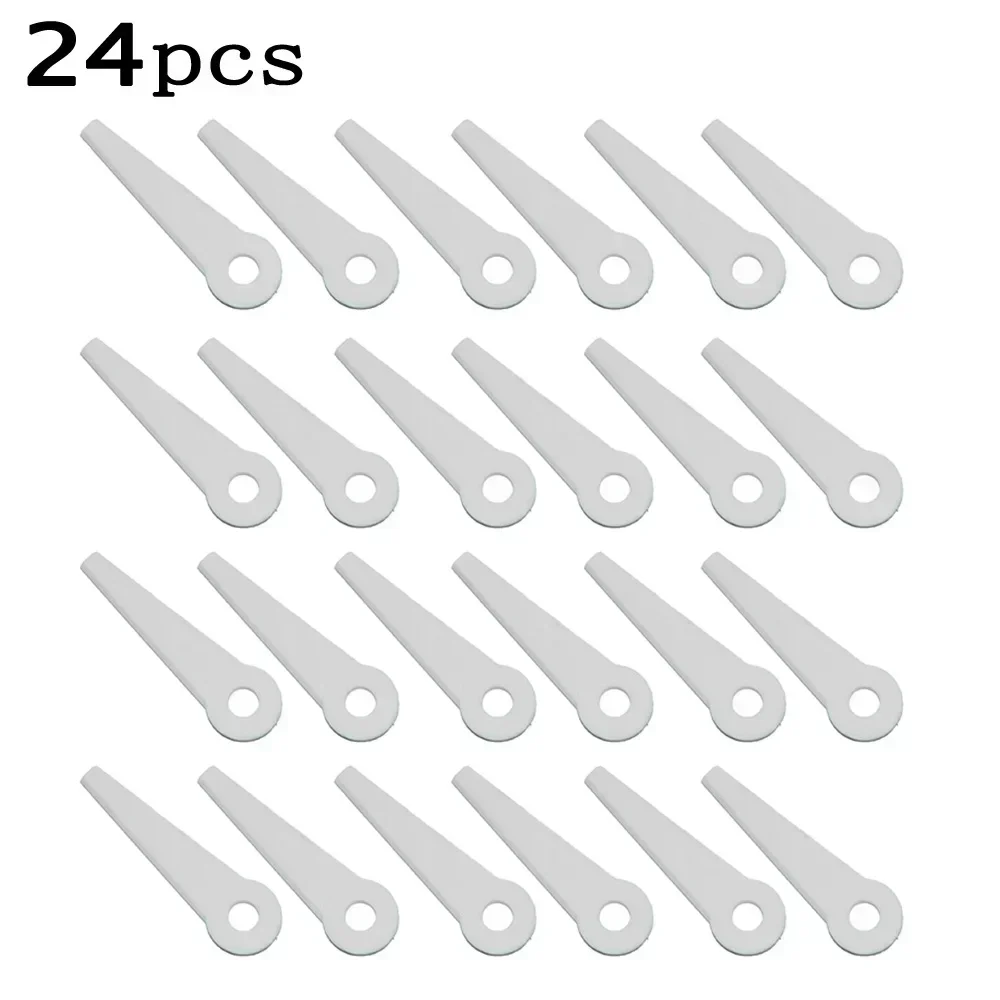 Mới Được 24 Chiếc Cắt Lá Chất Lượng Cao Cho Stihl Polycut 6-3,20-3,10-3,41-3 Máy Cắt Cỏ lưỡi Tông Đơ Nhựa Cắt Bền