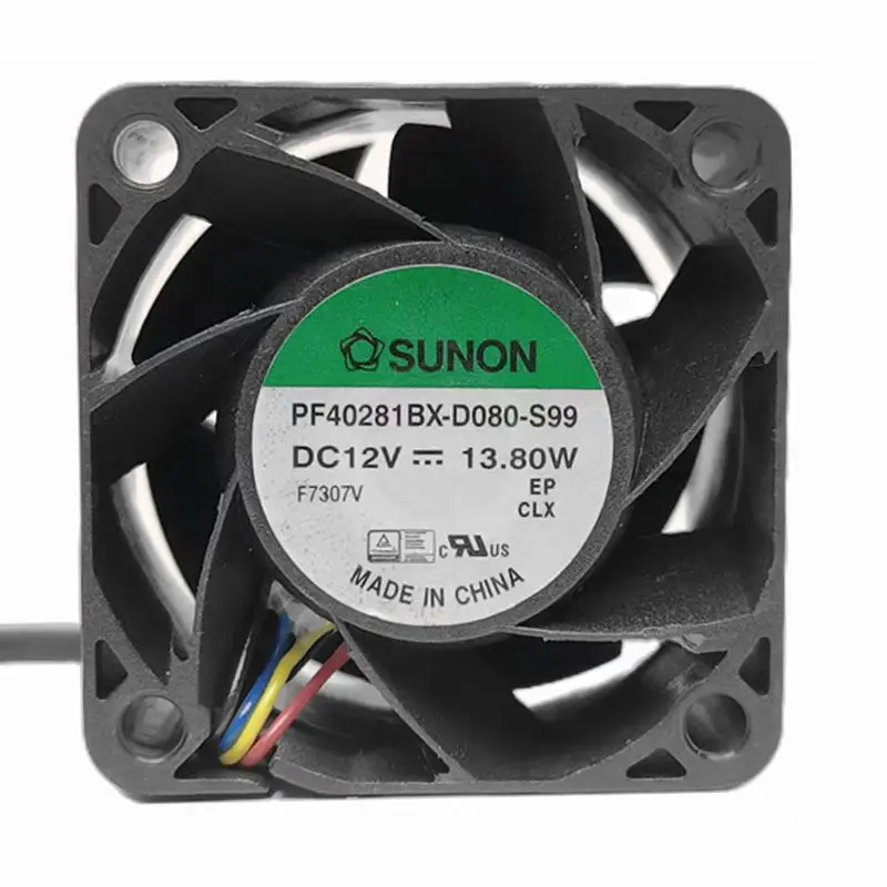 Original standard 4028 violence fan PF40281BX-D080-S99 high-speed 1U server power fan
