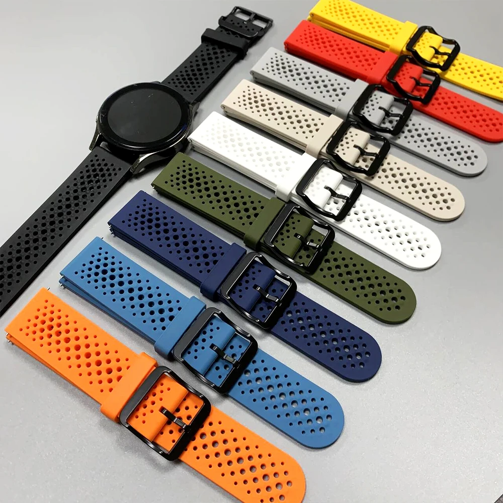 Breathable Sport Strap For Amazfit BALANCE 3 2 Cheetah 2 Ultra 48mm Band For Amazfit Active Max/BIP Max 6 5 22mm Silicone Correa