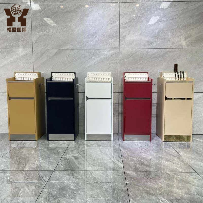 New Barber Shop Tool Cabinet Hairstylist Drawer Type Hair Salon Products Floor Cabinet Hair Salon Special Storage Cabinet