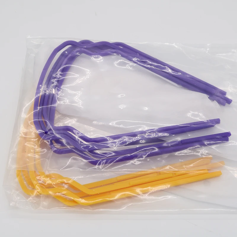 TJDent 10pcs Disposable Dental Safety Protective Goggles Anti-spray Frameless Half Face Shield Protecte Eyewear Simple Tools