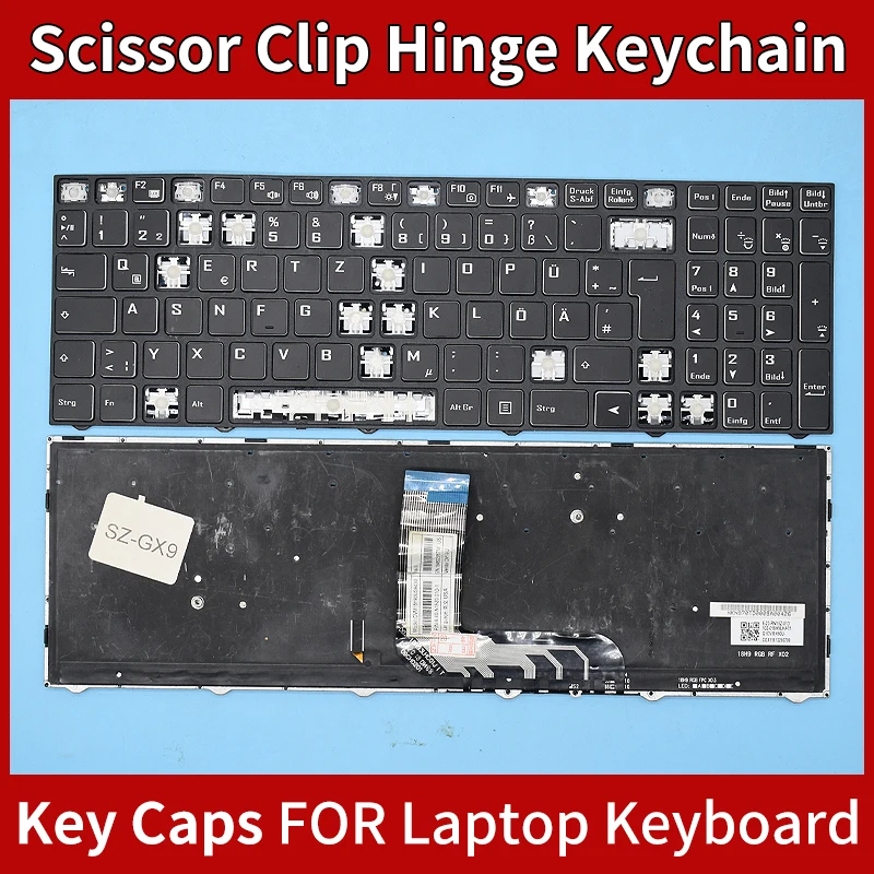 Replacement Keycap Key Cap Scissor Clip Hinge For GIGABYTE Gaming G5KC G5 MD GD G7 MD GD G7KC 6-80-N15Z0 N815Z0 CVM18H96GB9430