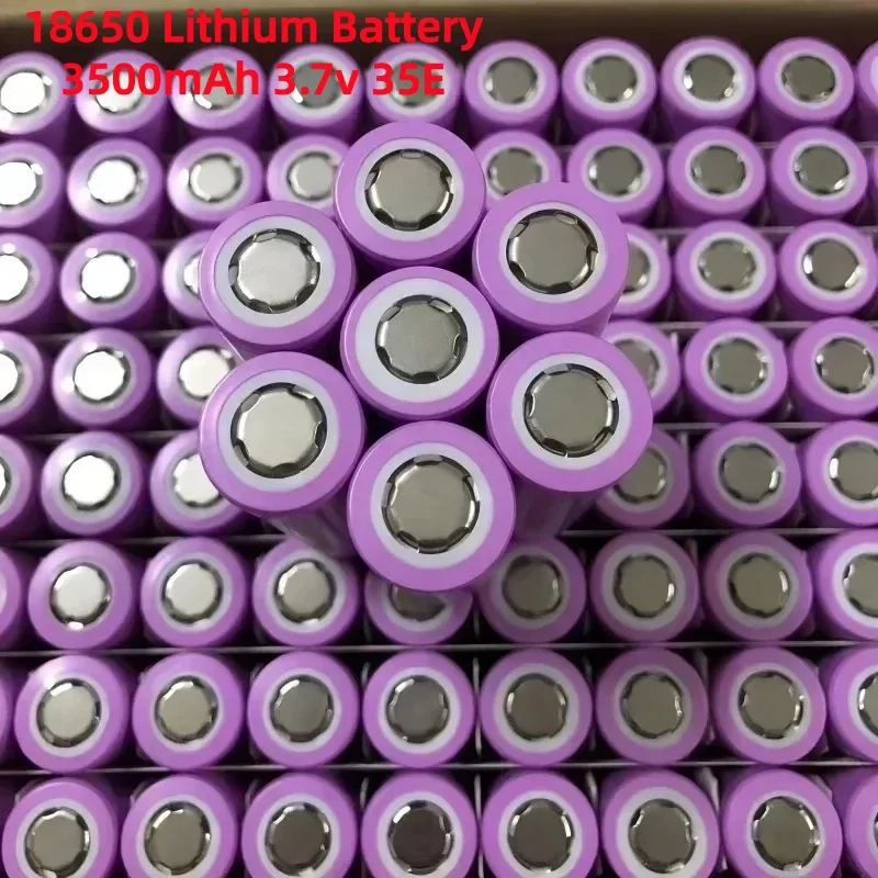35E 20A Discharge Rechargeable Battery 3500mAh INR18650 35E 1-200pcs for Flashlight Batteries 3.7V Li-Ion Battery
