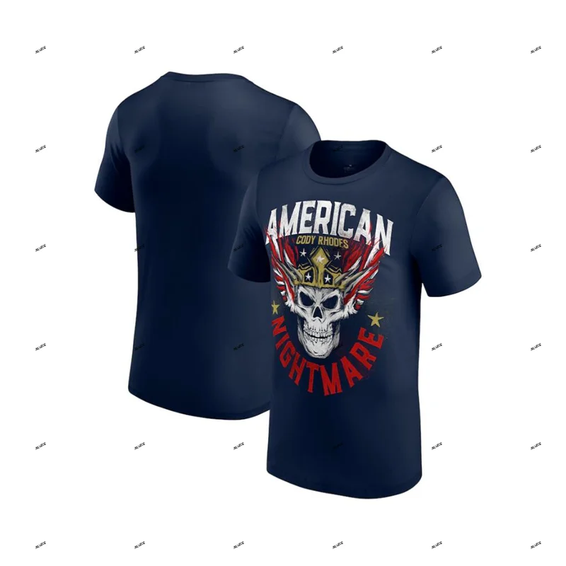 2024 estate 3D Style Team Top Match donna uomo bambini T Shirt adolescenti maschio Tee bambini ragazzi Cody Rhodes Ripple Clothes American