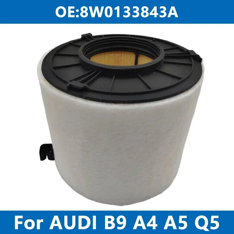 

Car Air Filter 8W0133843A For AUDI B9 A4 A5 Q5 2.0TDI 30 35 40 TDI Mild Hybrid quattro Allroad Avant 90-150kw Diesel Engine