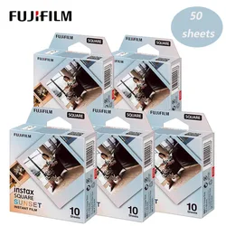 New Fujifilm Instax SQUARE Sunset Photo Paper 10-100 Sheets for Fujifilm Instax SQUARE SQ6 SQ10 SQ20 Hybrid Instant Film Camera